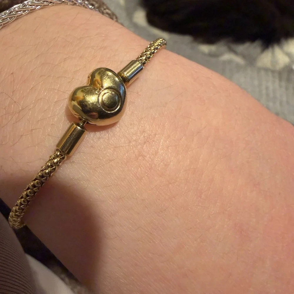 Pandora 14k Gold plated Bracelet - Picture 5 of 7